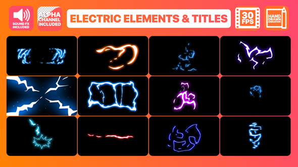 Flash FX Electric Elements Transitions And Titles | After Effects 1 Flash FX Electric Elements Transitions And Titles | After Effects