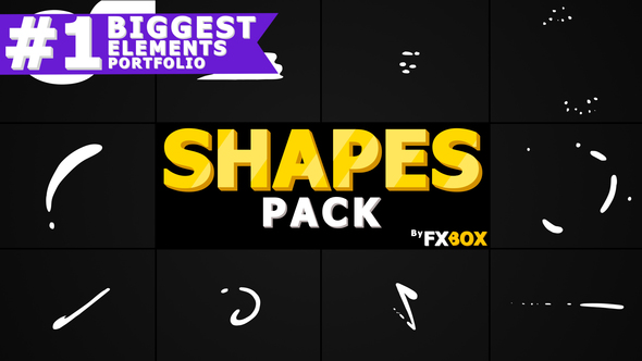 Flash FX Shape Elements | After Effects 1 Flash FX Shape Elements | After Effects