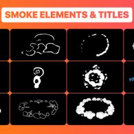 Flash FX Smoke Elements And Titles | After Effects