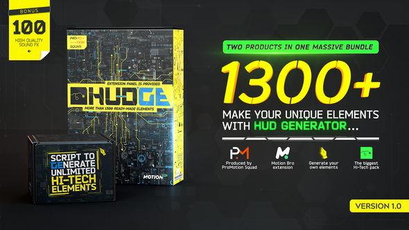 HUDGE | Generator of Hi-Tech Elements | 1300+ Head-Up Displays 1 HUDGE | Generator of Hi-Tech Elements | 1300+ Head-Up Displays