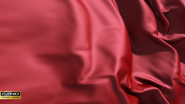 Red Silk Cloth Animation 1 Red Silk Cloth Animation