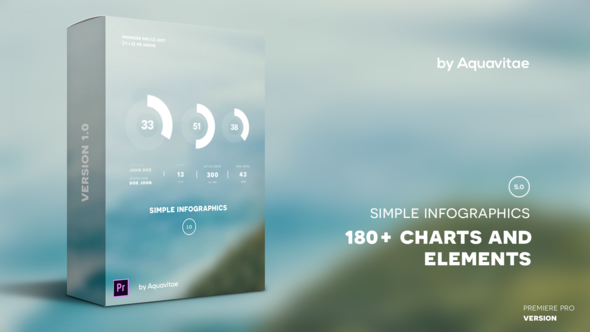 Simple Infographics I MOGRT for Premiere Pro 1 Simple Infographics I MOGRT for Premiere Pro