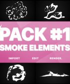 Smoke Elements Pack 01 | After Effects