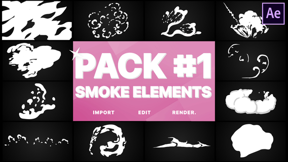 Smoke Elements Pack 01 | After Effects 1 Smoke Elements Pack 01 | After Effects