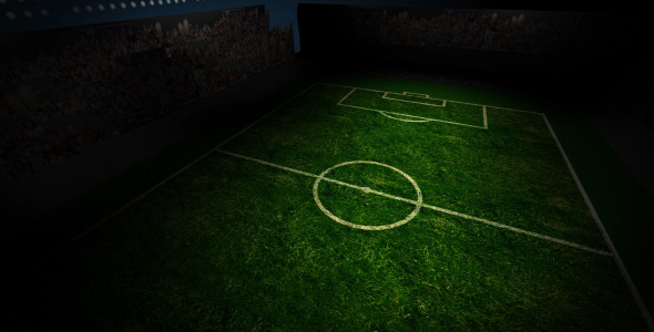 Soccer Field Rotating