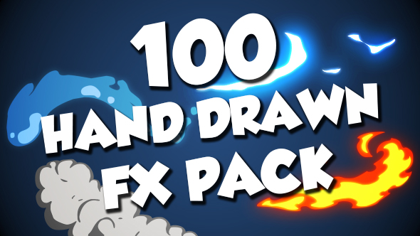 100 Hand Drawn FX Pack 1 100 Hand Drawn FX Pack
