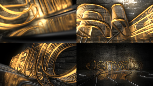 Letras de texto del logotipo revelan - 15