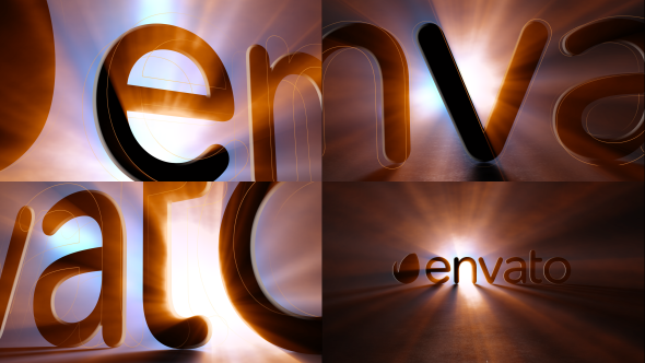 Letras Logotipo Texto Revelar - 24