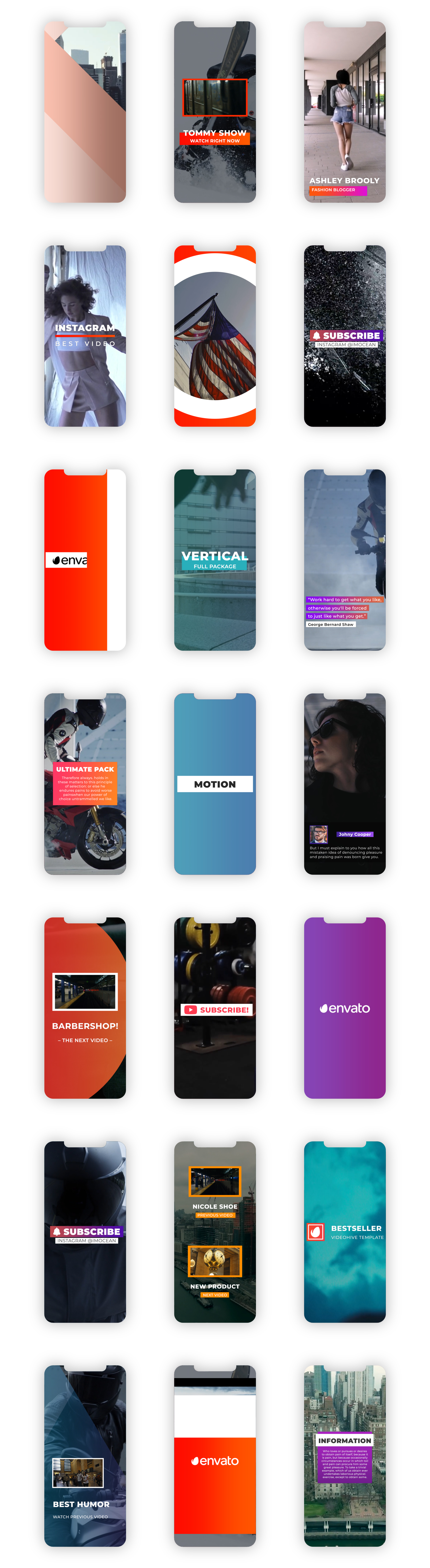 Paquete de gráficos IGTV | Premiere Pro - 7
