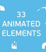 33 Splash Animated Elements