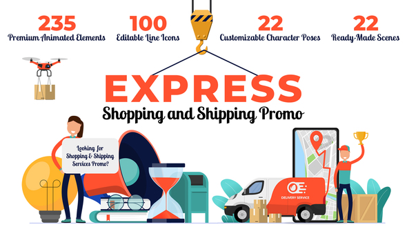 Express Shopping & Shipping Promo 1 Express Shopping & Shipping Promo