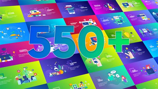 Flat Design Concepts Package