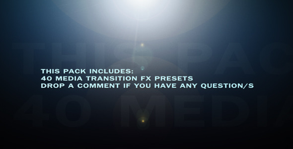 Media Transitions FX Pack