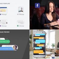 SMS  Messages Chat Notify Elements