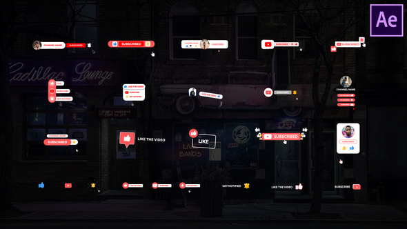 YouTube Subscribe Pack