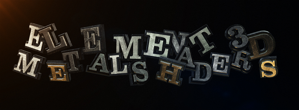 E3D: Sombreadores de metal para Element 3D - 6